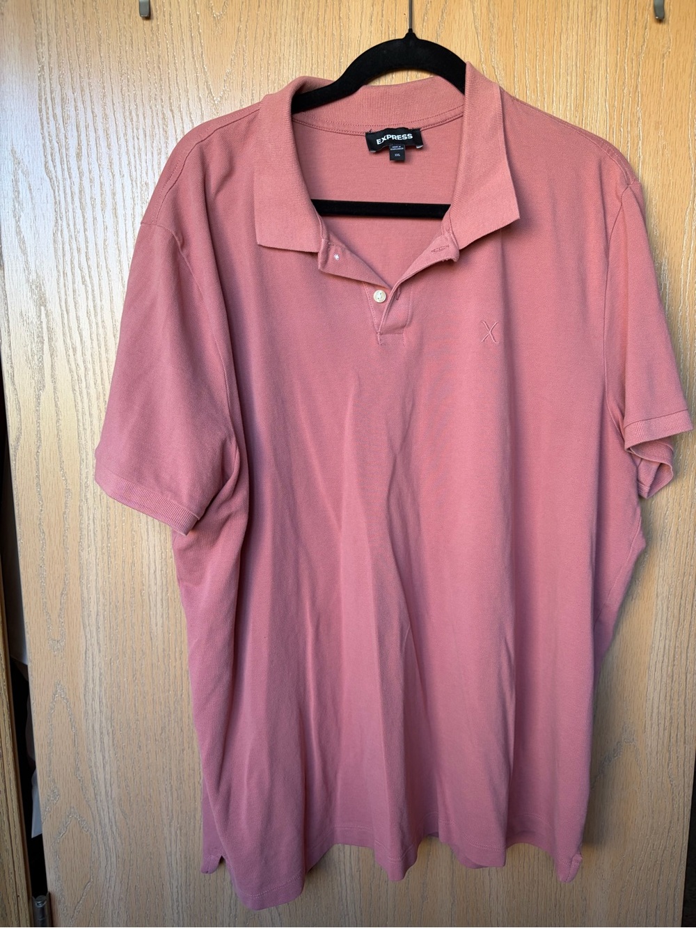 Express Men's Polo Shirt - Rose - XXL